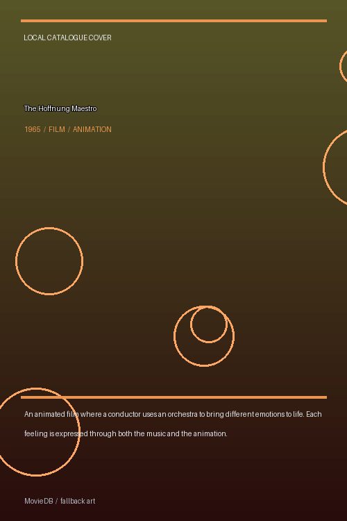 The Hoffnung Maestro poster