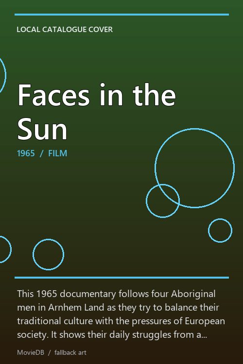 Faces in the Sun poster
