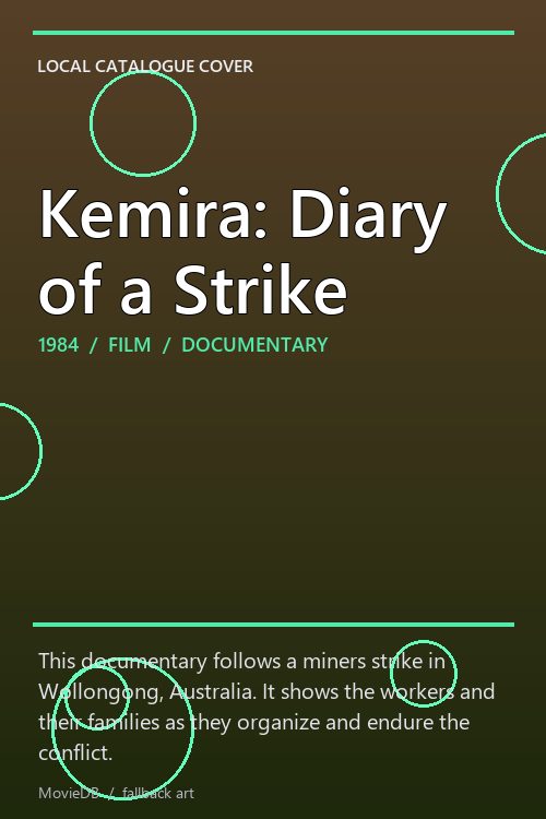 Kemira: Diary of a Strike poster