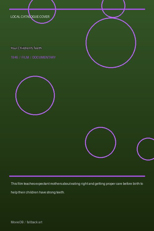 Your Children's Teeth poster