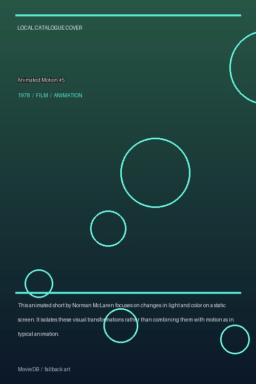 Animated Motion #5 poster