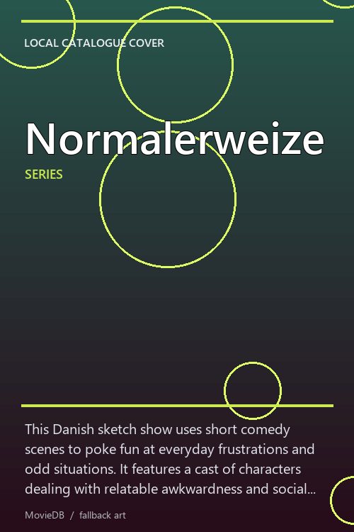 Normalerweize poster