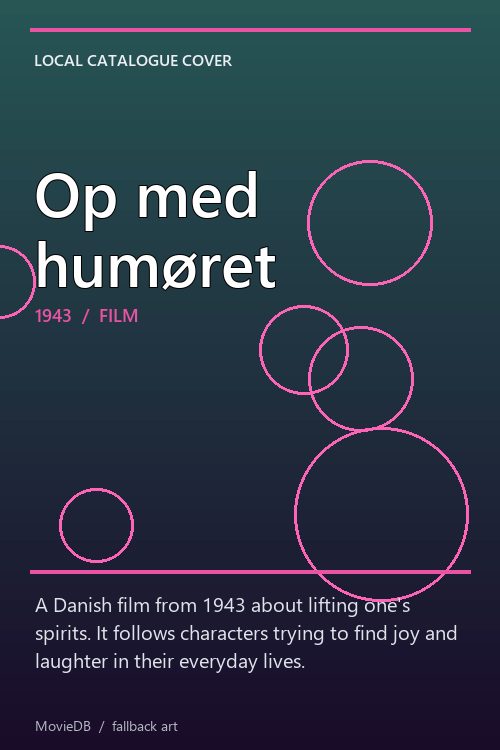 Op med humøret poster