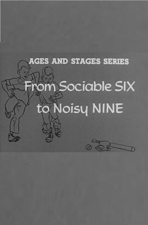 From Sociable Six To Noisy Nine [B&W] poster