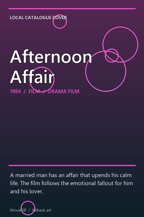 Afternoon Affair poster