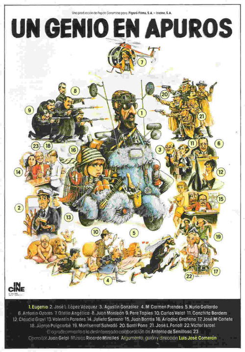 Un geni amb l'aigua al coll poster