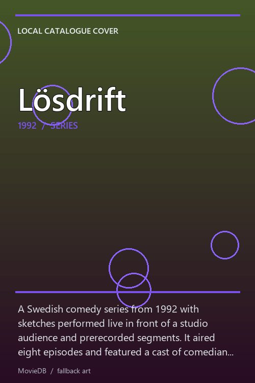 Lösdrift poster