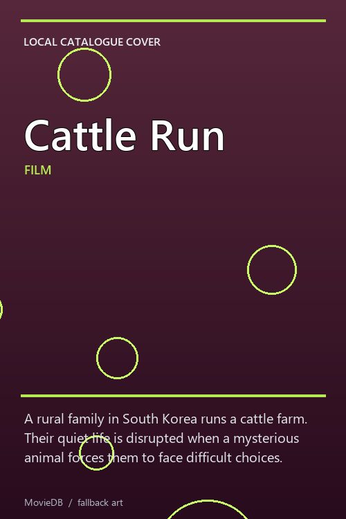 Cattle Run poster