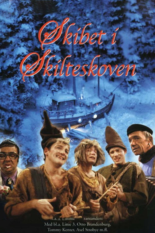 Skibet i skilteskoven poster