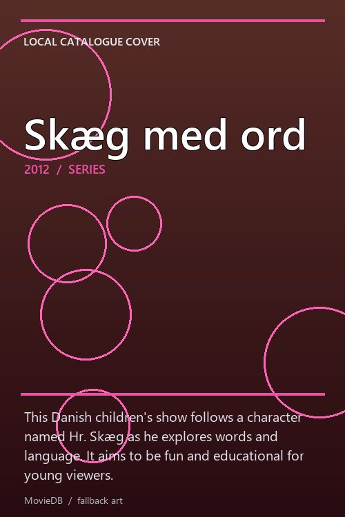 Skæg med ord poster