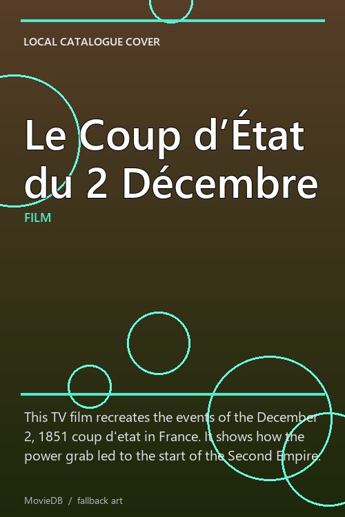 Le Coup d’État du 2 Décembre poster