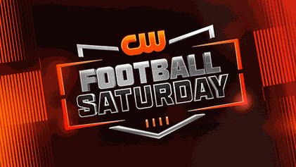 College Football on The CW poster