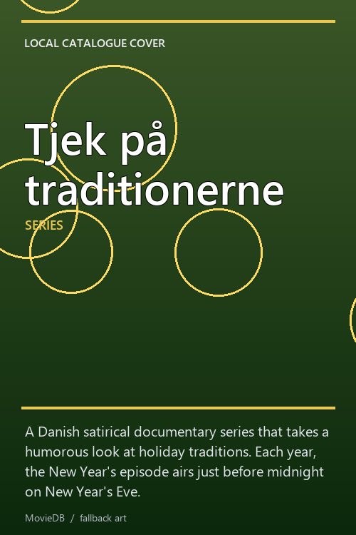 Tjek på traditionerne poster