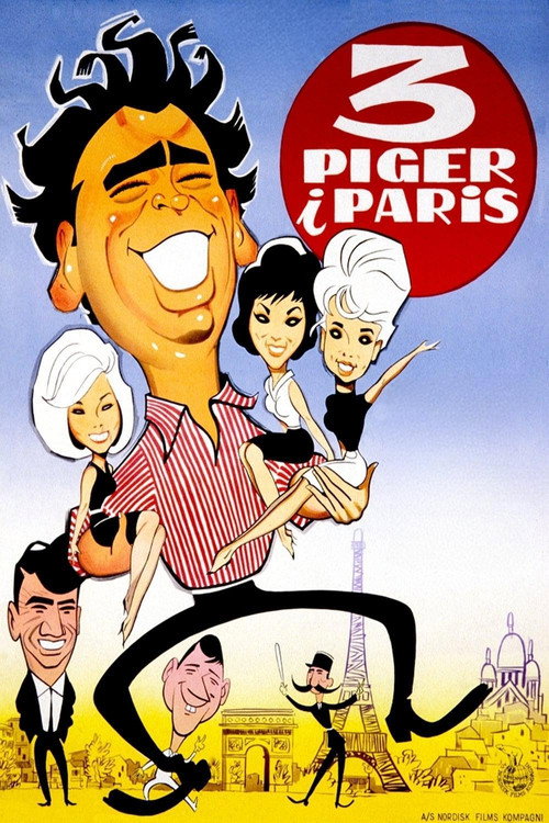 Three Girls in Paris poster