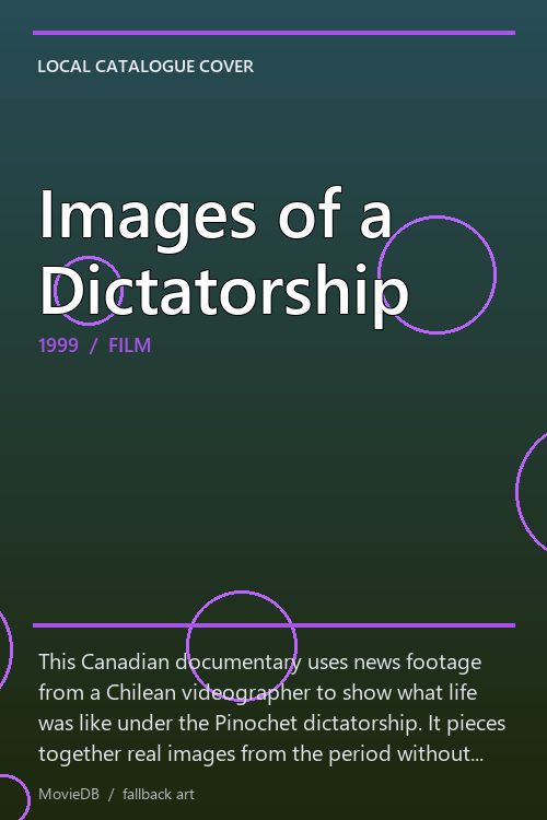 Images of a Dictatorship poster