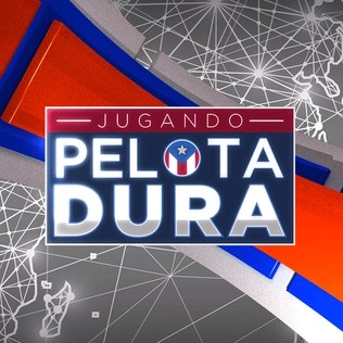 Jugando Pelota Dura poster