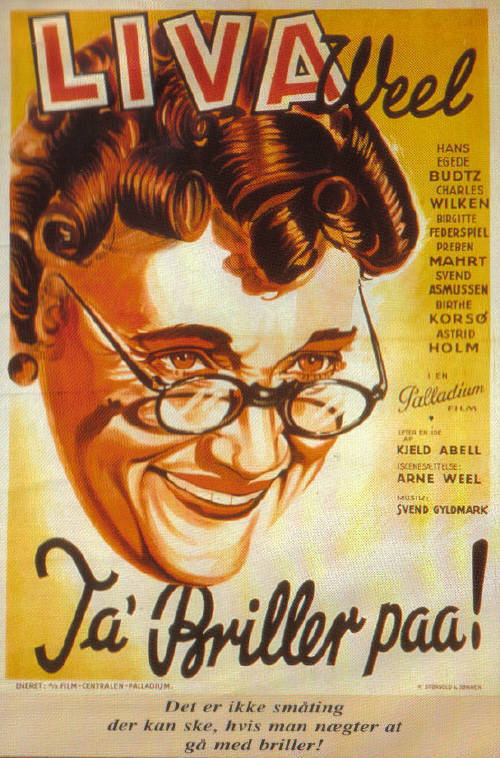Ta' briller paa poster
