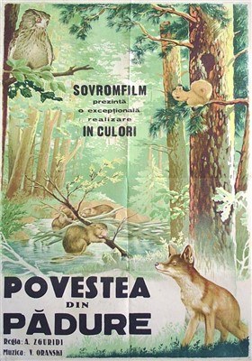 Povestea din pădure poster