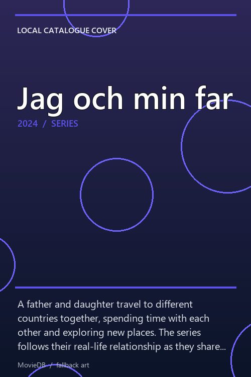 Jag och min far poster