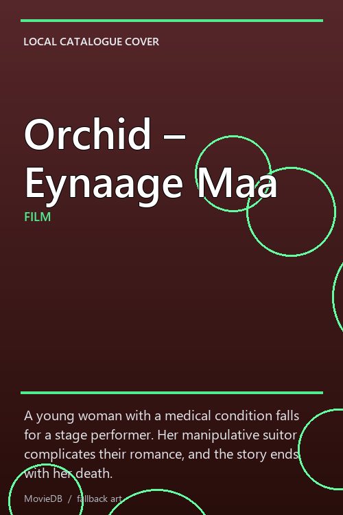 Orchid – Eynaage Maa poster