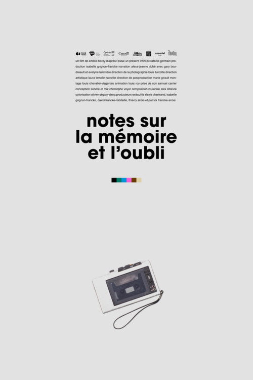 About Memory and Loss poster