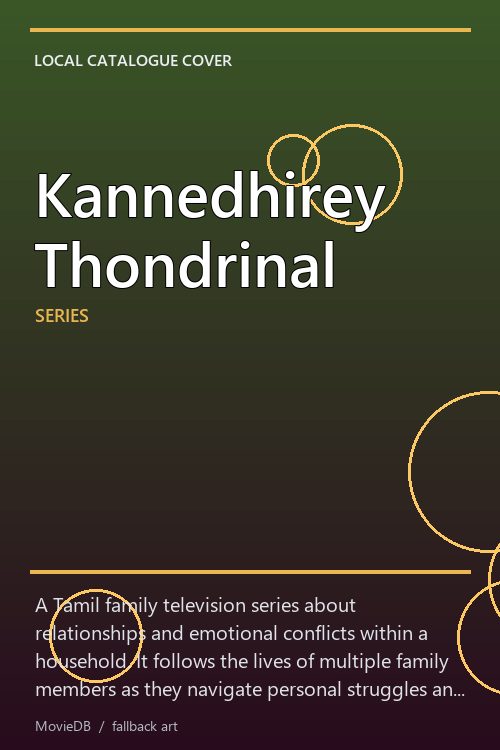 Kannedhirey Thondrinal poster