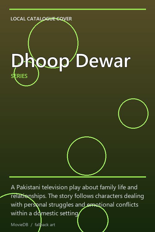 Dhoop Dewar poster