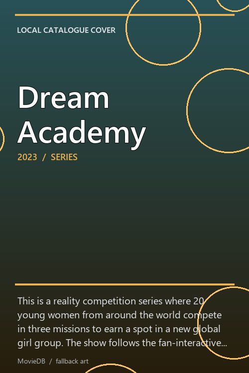 Dream Academy poster