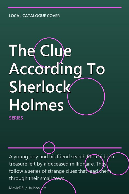 The Clue According To Sherlock Holmes poster