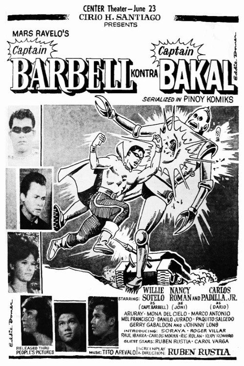 Captain Barbell kontra Captain Bakal poster