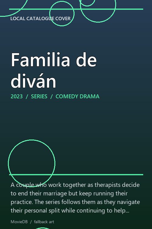Familia de diván poster