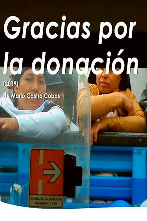 Gracias por la donación poster