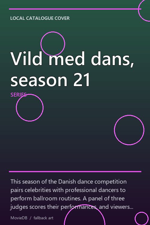 Vild med dans, season 21 poster
