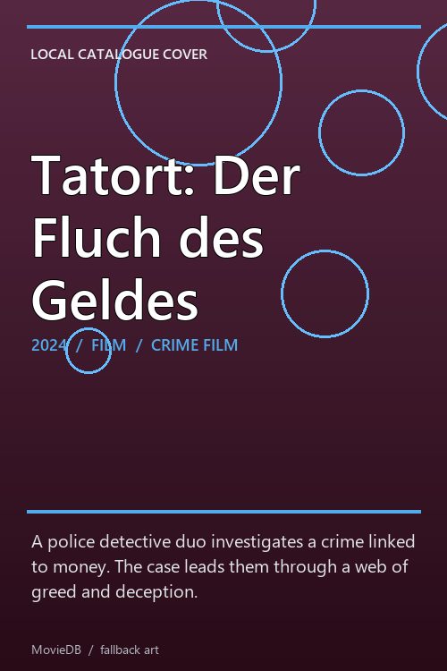 Tatort: Der Fluch des Geldes poster