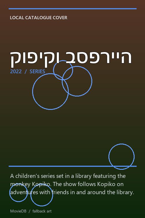קופיקו בספרייה poster