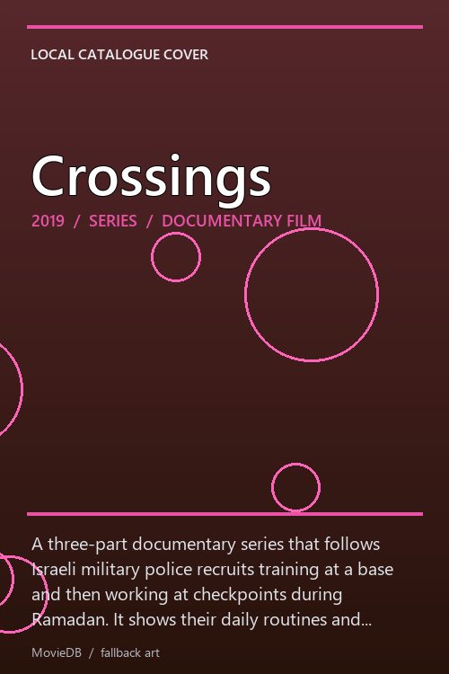 Crossings poster