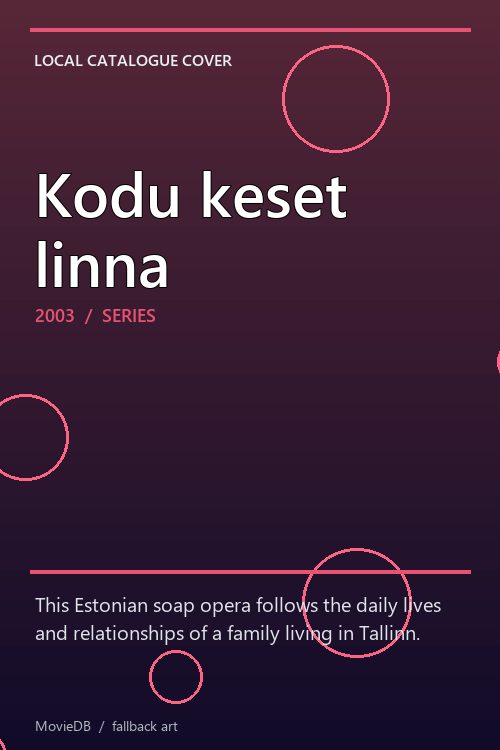 Kodu keset linna poster