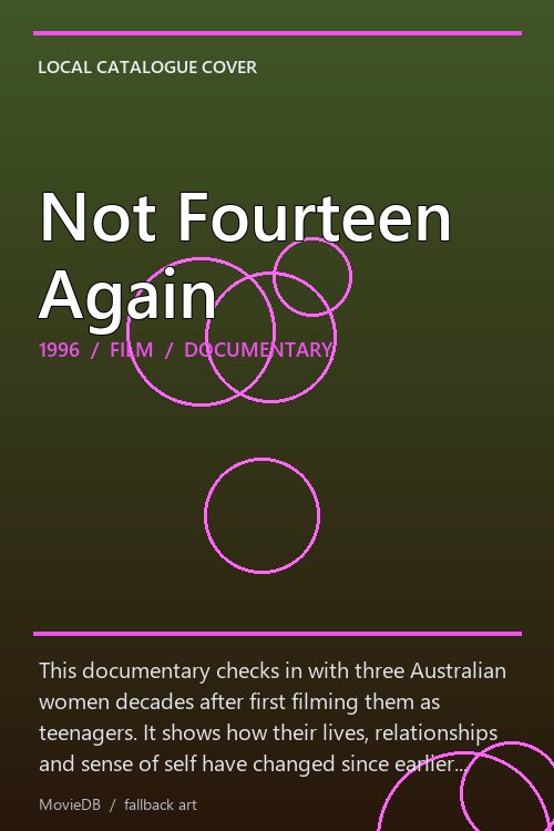 Not Fourteen Again poster