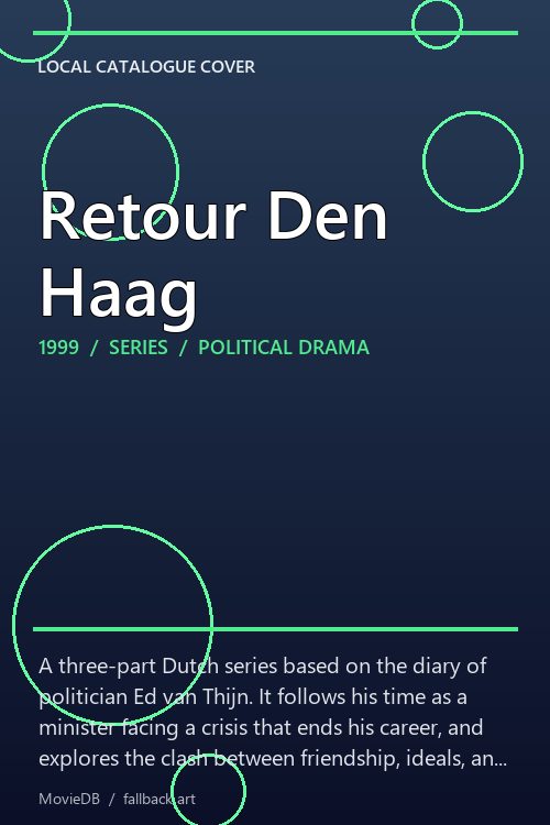 Retour Den Haag poster