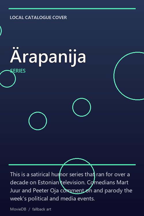 Ärapanija poster