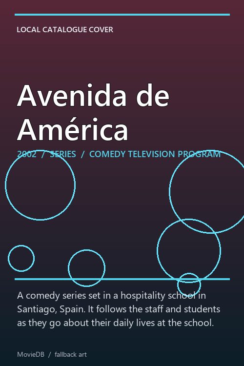 Avenida de América poster