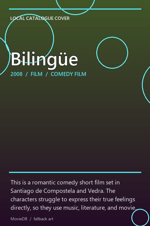 Bilingüe poster