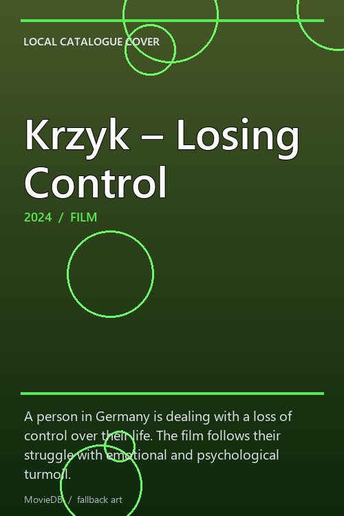 Krzyk – Losing Control poster