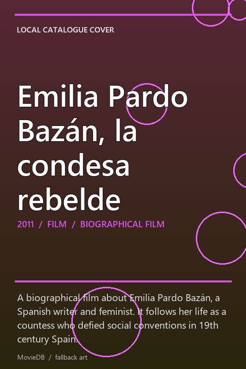 Emilia Pardo Bazán, la condesa rebelde poster