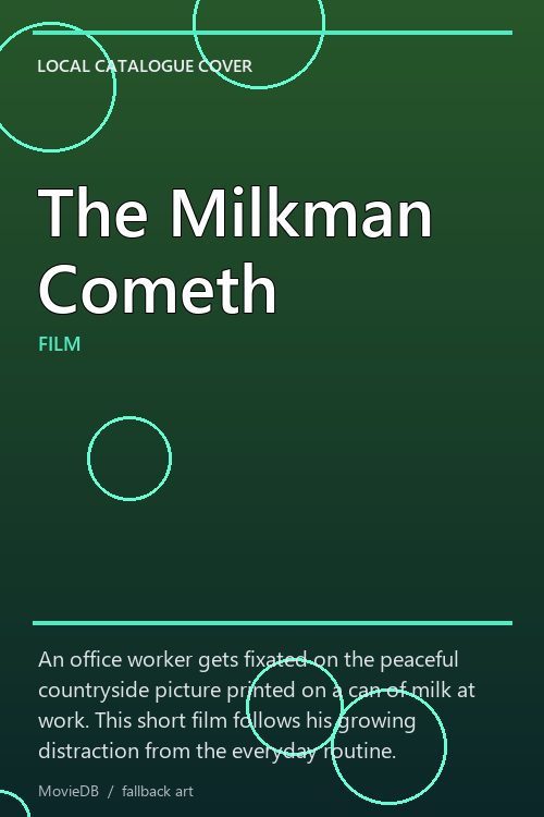 The Milkman Cometh poster