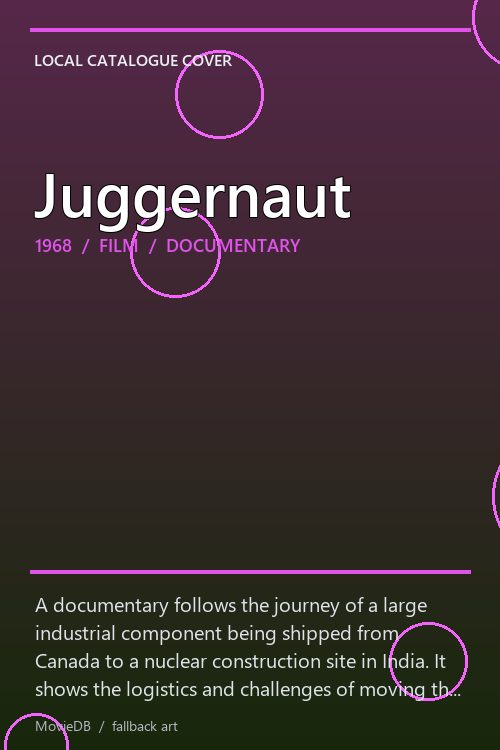 Juggernaut poster