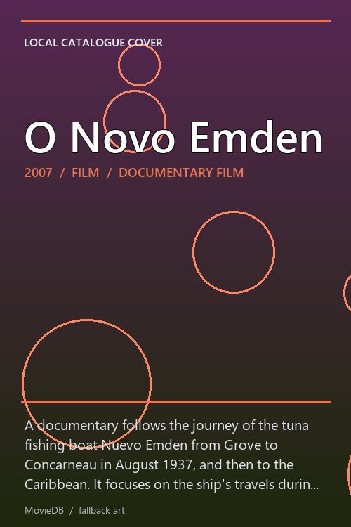 O Novo Emden poster
