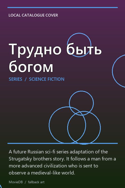 Трудно быть богом poster