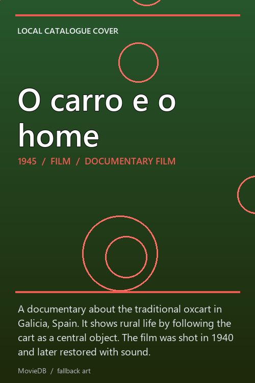 O carro e o home poster