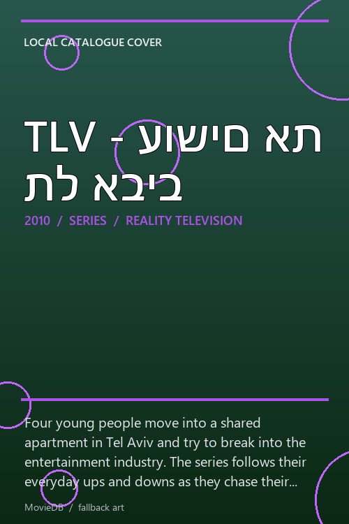 TLV - עושים את תל אביב poster